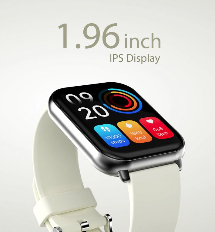 HiFuture Zone2 smartwatch, 1.94"  Display,  Grey