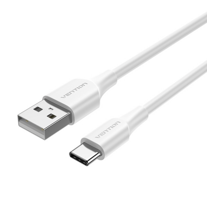 Vention USB 2.0 A Male to C Male 3A Cable 2M White