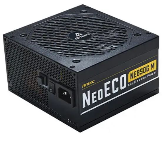 Antec NE850G M ATX 3.0 & PCIe Gen 5 80 Plus Gold Desktop Power Supply