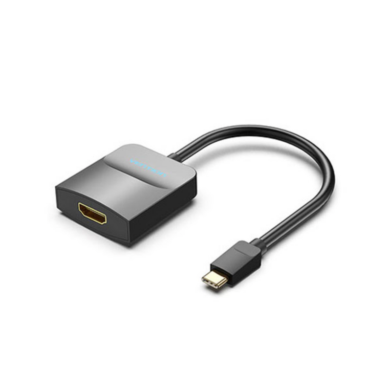 Vention Type-C to HDMI Adapter 0.15M Black ABS Type