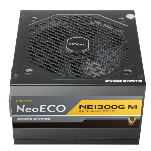 Antec NE1300G M ATX 3.0 & PCIe Gen 5 80 Plus Gold Desktop Power Supply