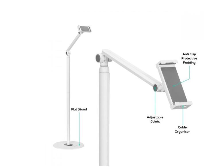 mBeat Activiva Universal iPad & Tablet Floor Stand -1.3m Height