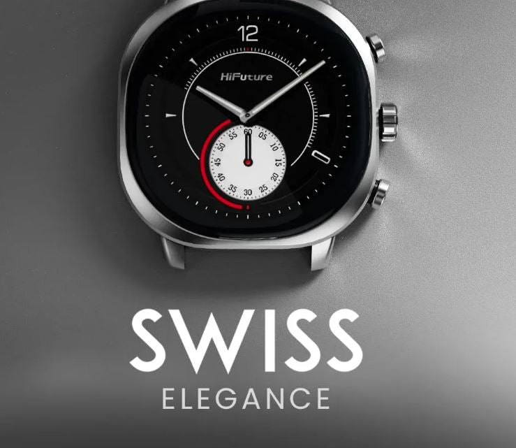 HiFuture FutureFit AIX Stainless smartwatch Silver