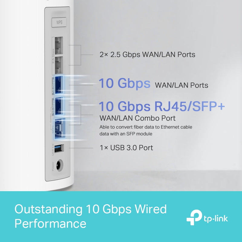 TP-Link Deco BE85 BE22000 Whole Home Mesh Wi-Fi 7 Router - 1 Pack