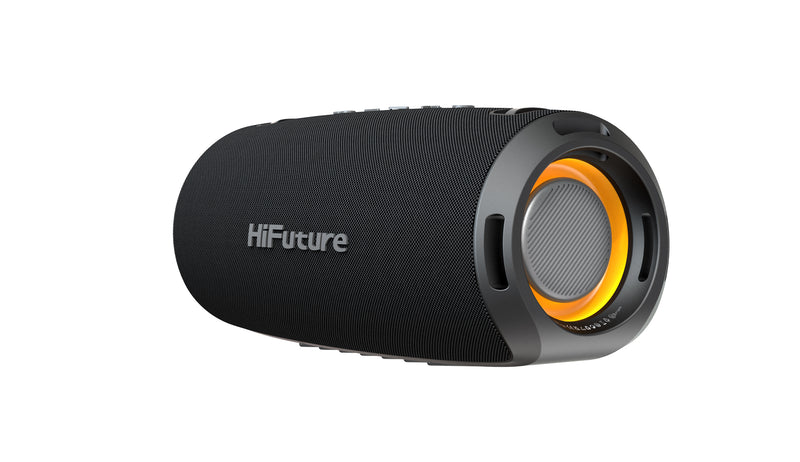 HiFuture Gravity Outdoor Bluetooth Speaker 30W, 8 hours Playtime, Black
