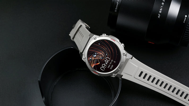 HiFuture FutureGo MIX2 outdoor bluetooth calling smartwatch, 1.43 " AMOLED Display, Grey