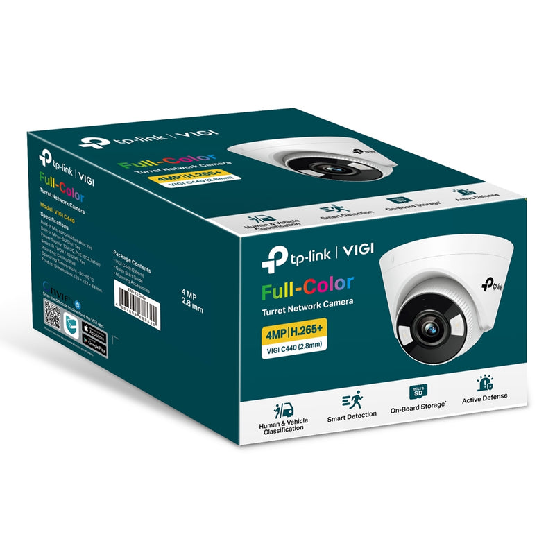TP-Link VIGI 5MP Full-Color Turret Network Camera