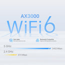 TP-Link Deco X50 4G+ AX3000 Whole Home Mesh WiFi 6 Gateway - 1 Pack