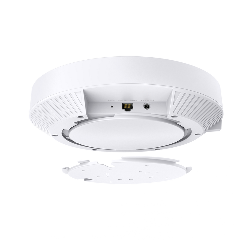 TP-Link EAP690E HD, AX11000 Ceiling Mount Quad-Band WiFi 6E Access Point by Omada SDN
