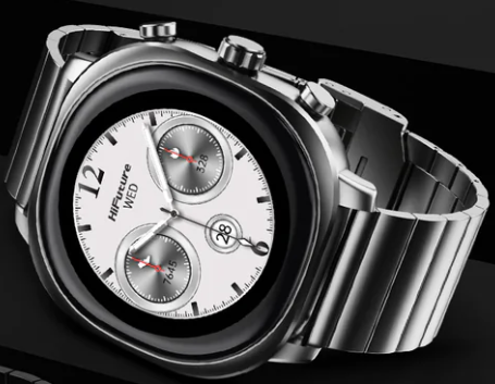 HiFuture FutureFit AIX Stainless smartwatch Silver