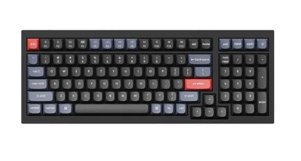 Keychron Q5-C3, 96% Layout 100 Keys, Brown Switch, RGB, Black, Hot-Swap, Gateron G Pro, Mechanical Wired Keyboard