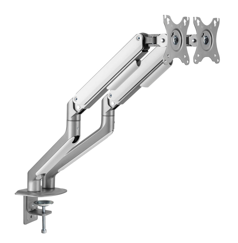 Bracom Dual Monitor Economical Spring-Assisted Monitor Arm
