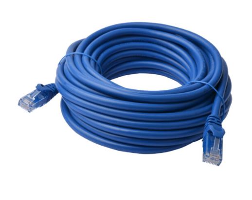Cat 6a UTP Ethernet Cable, Snagless - Blue 20M