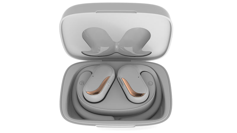 HiFuture FutureMate Pro Earphones, Noise Cancelling, 20 hrs playtime, Grey