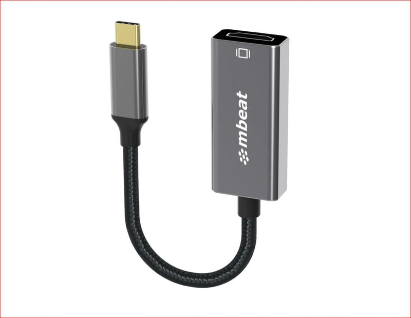 mbeat Tough Link USB-C to HDMI Adapter - Space Grey