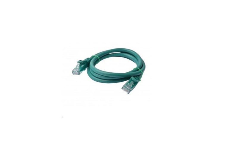 Cat 6a UTP Ethernet Cable, Snagless - 1m (100cm) Green