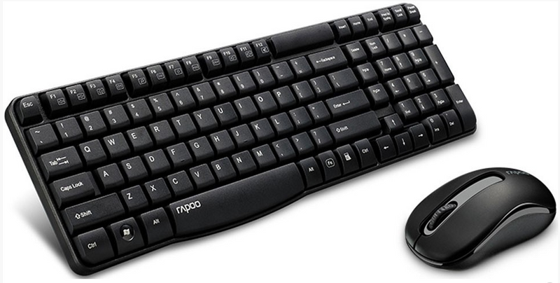 Rapoo X1800S wireless multimedia keyboard and mouse black
