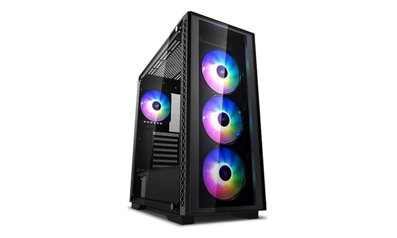 Deepcool MATREXX 50 CASE with addressable RGB FAN x 4. Mid Tower Case