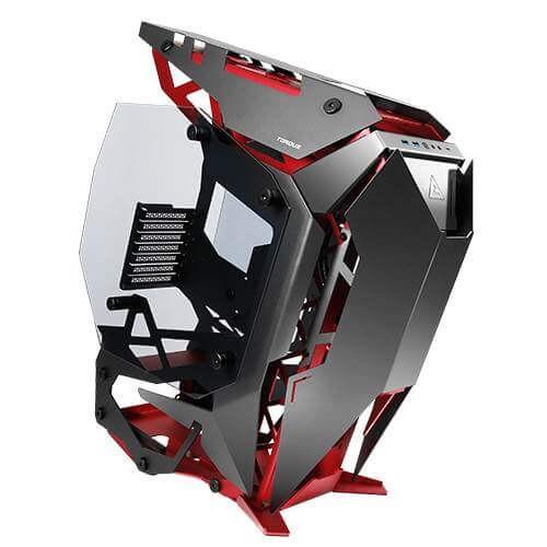 Antec Torque black/red open frame. Mid Tower Case