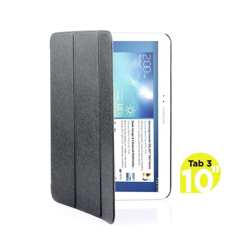 mbeat Samsung Galaxy Tab 3, 10 inch Ultra Slim Triple Fold Case Cover - Black