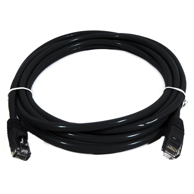 Cat 6a UTP Ethernet Cable, Snagless - Black 1M