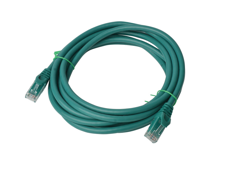 Cat 6a UTP Ethernet Cable, SnaglessÂ - 3m Green