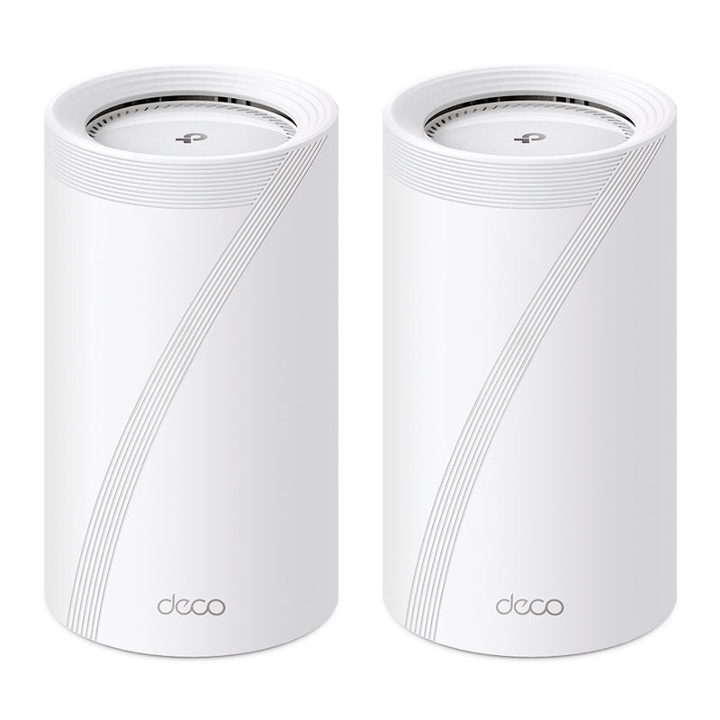 TP-Link Deco BE85 BE22000 Tri-Band Whole Home Mesh Wi-Fi 7 System - 2 Pack