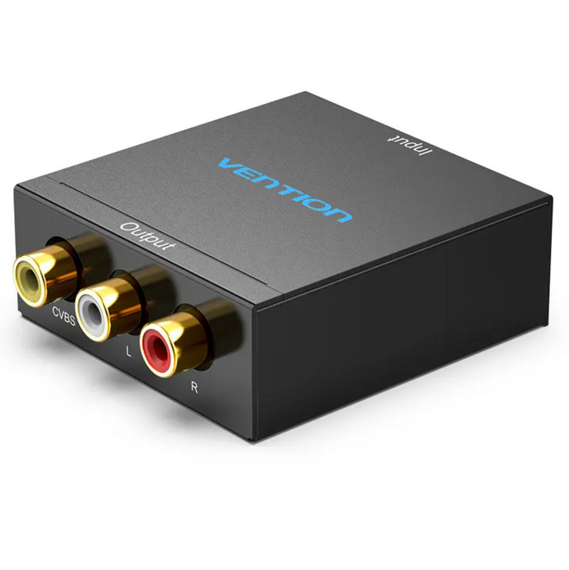 Vention HDMI to RCA Converter Black Metal Type