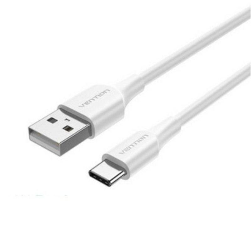 Vention USB 2.0 A Male to C Male 3A Cable 1M White