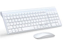 Rapoo 9050M slim multi-mode wireless Keyboard & Mouse, White