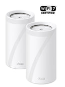 TP-Link Deco BE85 BE22000 Tri-Band Whole Home Mesh Wi-Fi 7 System - 2 Pack