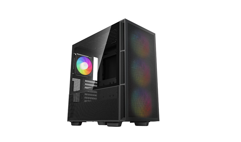 Deepcool CH560 Hybrid Airflow and Dual 360 AIO Supported ATX. Mid Tower Case