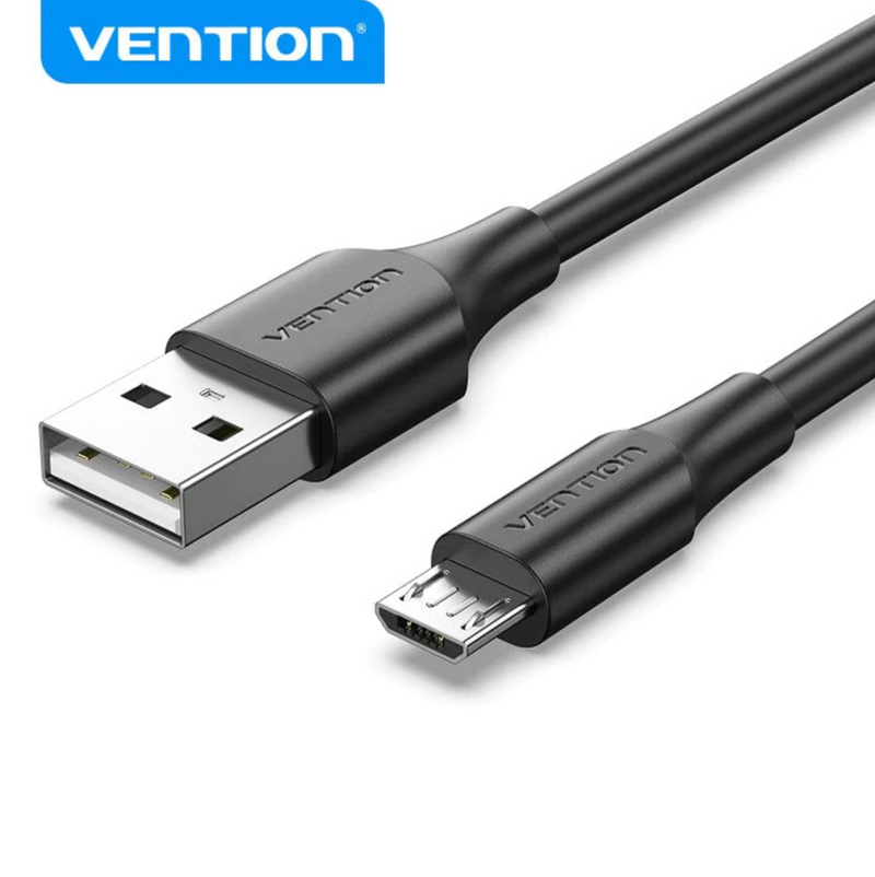 Vention USB 2.0 A Male to Micro-B Male 2A Cable 2M Black