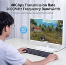 Vention Flat Cat8 Patch Cable 1.5M Black