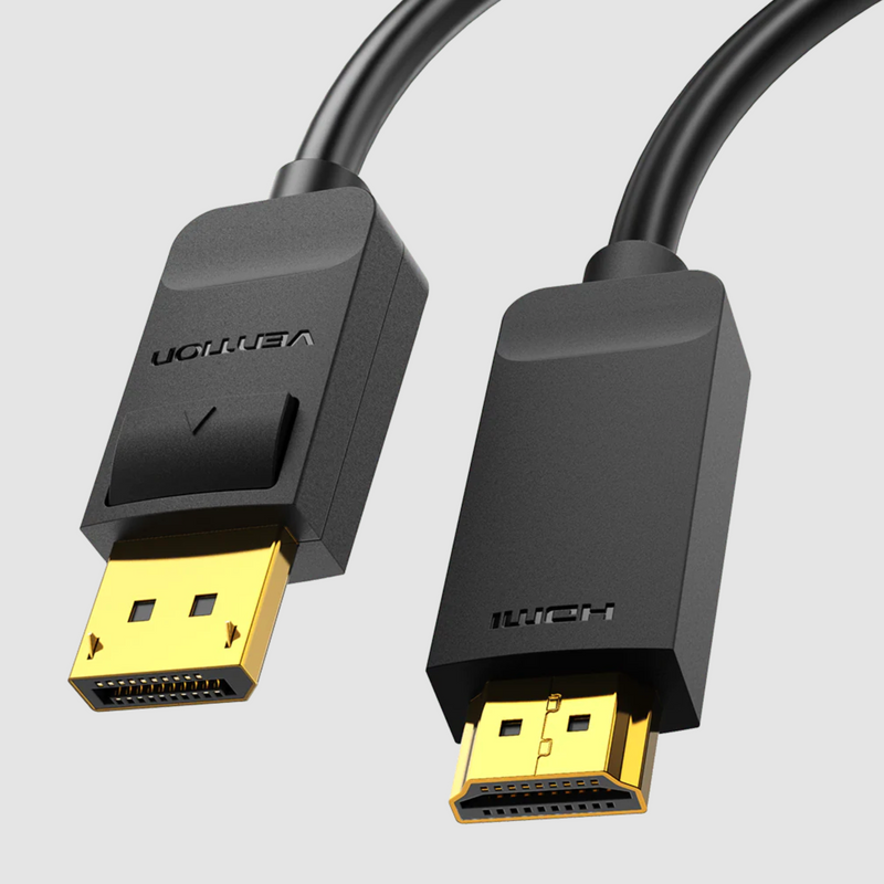 Vention 4K DisplayPort to HDMI Cable 2M Black