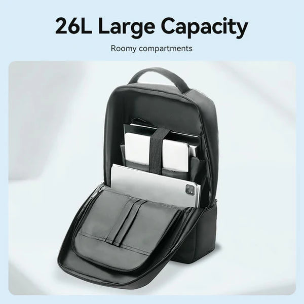Vention 17.3 Inch Water-Repellent Laptop Backpack (50cm x 32cm x 16cm) Black