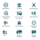 TP-Link VIGI C340S(4mm) VIGI 4MP Outdoor ColourPro Night Vision Bullet Network Camera