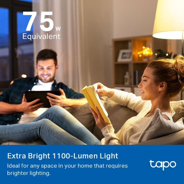 TP-Link Tapo L535E Smart WiFi Light Bulb, Multicolour