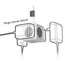 ALLOCACOC POWERCUBE Extended Outlets, 1.5M - Grey (0015)