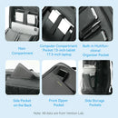 Vention 17.3 Inch Water-Repellent Laptop Backpack (50cm x 32cm x 16cm) Black