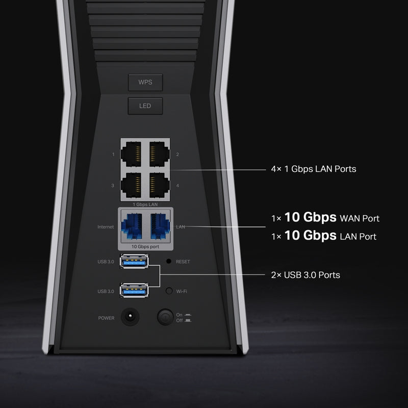 TP-Link Archer BE805 BE19000 Tri-Band Wi-Fi 7 Router