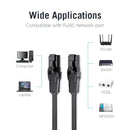 Vention Flat CAT6 UTP Patch Cord Cable 3M Black