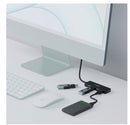 mbeat 4-Port USB Hub with USB-C DC Port