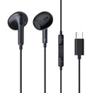 Baseus Enock CZ17 Semi-In-Ear Wired Earphones - Black