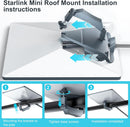 Orbitmate Aluminium Alloy Magnetic Roof Mount Bracket for Starlink Mini
