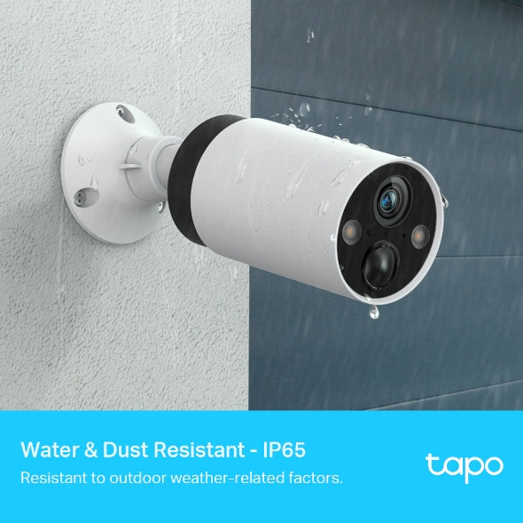 TP-Link Tapo C420S1, 1 x Smart Wire-Free Camera System with HUB, Battery Powered