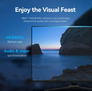 Vention DisplayPort Male to Male 4K HD Cable 5M Black