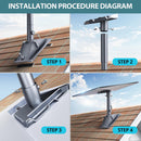 Orbitmate (Standard) GEN3/V3 Standard 4X Aluminium alloy roof bracket Pivot Mount-A for Star Link