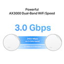TP-Link Deco X50-POE AX3000 Whole Home Mesh WiFi 6 System with PoE - 2-Pack