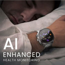 HiFuture FutureFit AIX Stainless smartwatch Silver